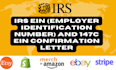 get your ein and 147c confirmation letter