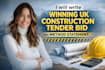 write winning UK construction tender bid and method statement