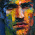draw a digital abstract art illustration