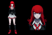 make a fancy danganronpa style character with unique personality
