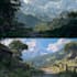 create realistic environment concept art