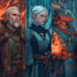 desing your dnd group party illustration