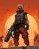 do a sci fi character art and sci fi character illustration