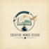 design a creative and artistic drawing logo