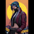 draw cyberpunk character art