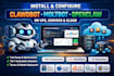 setup clawdbot moltbot openclaw ai agent  vps server with docker n8n automation