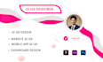design a UX UI portfolio, ats resume, and case study