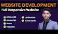 do website developement in reactjs nextjs nodejs