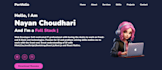 create a responsive portfolio website