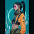 draw cyberpunk character art