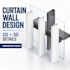 create stick curtain wall shop drawings and 3d facade model