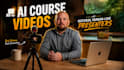 create ai training or online course videos with avatar