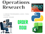 solve operations research linear programming using lingo and excel