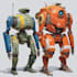design sci fi mecha and robot concept art