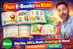 creat you a kids fun learning book in pdf