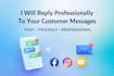 professional custuomer message replies
