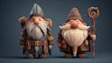 design 2d and 3d characters