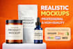 create realistic product mockups for ecommerce amazon and online stores