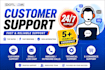 provide customer support and virtual assistant call center services