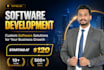 develop a custom saas or ai automated web application