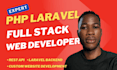 develop php laravel website and laravel rest api backend