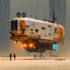 sci fi art and spaceship design