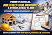 professional architectural drawings and permit ready plans