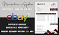 create invoices or receipts for mc011 with expert guidance