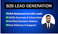 do b2b lead generation for USA restaurant owners