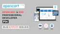 create and customize opencart ecommerce website