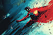 cartoon character superhero comic book