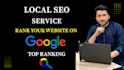 your website on google with professional local SEO service