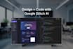 design and code your website using google stitch ai