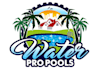 design modern pool logo
