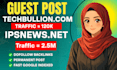 publish high quality da 90 guest post on techbullion and msn,com