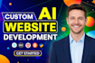 do ai web application, software development, full stack website development