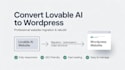 convert lovable ai to wordpress, clone lovable ai website to wordpress