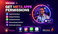 get facebook, instagram, whatsapp permissions, meta API
