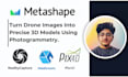 turn drone images into precise 3d models using photogrammery