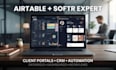 be your airtable, softr expert and client portal expert
