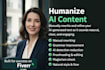 humanize ai content ai content editing rewrite ai content proofreading ai check