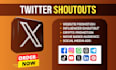 shoutout promote share website link to 300m active USA UK, twitter, ig, fb, user