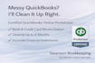 clean up messy quickbooks and fix your books fast certified