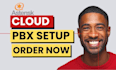 set up cloud pbx, ringcentral, asterisk 3cx ivr vapi ai twillo aircall nextival