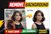 remove background professionally with transparent png