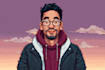 make fabulous pixel art portrait from your photo