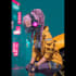 make a cyberpunk character art