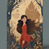 create illustrated fairytale book cover