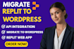 migrate replit to wordpress fix deploy replit app ai replit mobile app firebase