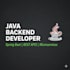 develop professional java backend applications and restful api